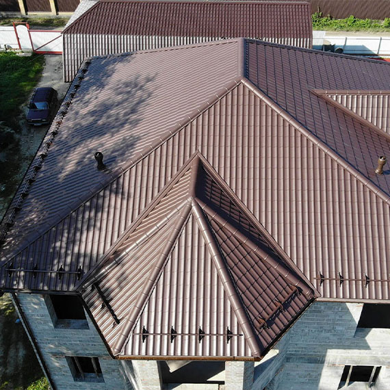 Монтаж сложной крыши и кровли в Рославле и Смоленской области